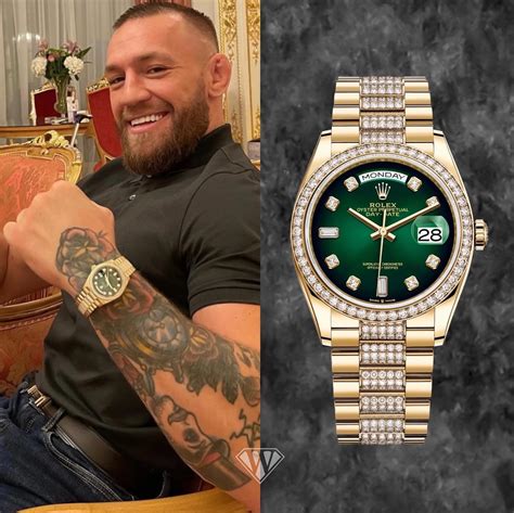 conor mcgregor rolex watch|Conor McGregor skeleton.